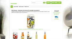 Desktop Screenshot of ethik-boisson.com